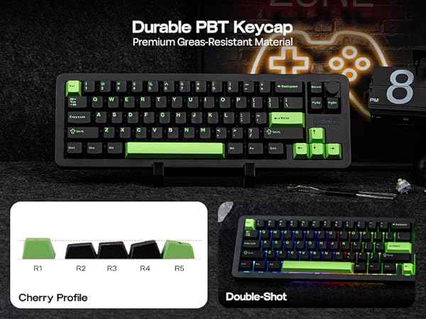 Galaxy68 Wireless Mechanical Keyboard in Aluminum with QMK/VIA Support