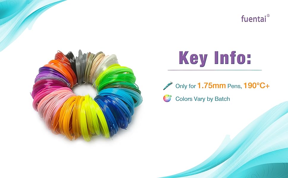 3D Pen Filament Refill Packs for Creative Minds