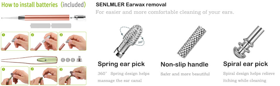 ear wax removal cleaner tool kit ear tweezer tweezers with led light for kid kids baby child adults 