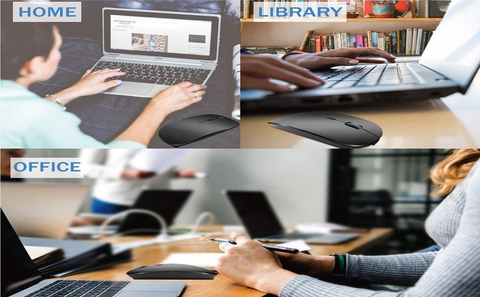 Bluetooth Wireless Charger Computer Mouse 