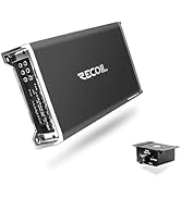 Recoil RED1800.5 1800 Watts Class-D Car Audio 5-Channel Amplifier, Mono 1 Ohm Stable, Remote Bass...