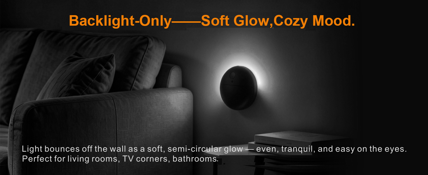 white motion sensor night light