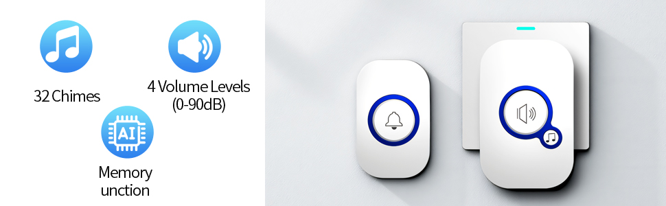 Wireless Doorbell Chime Kit