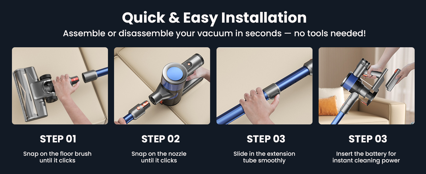 Stick Vacuum Cleaners for Home