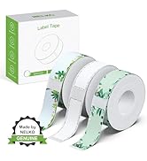 NELKO Genuine P21 Label Maker Tape, Adapted Label Print Paper, 14x40mm (0.55