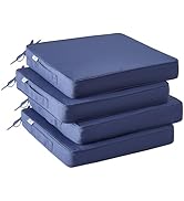 IPYNBAP Outdoor Chair Cushions Set of 4,Waterproof Outdoor Seat Cushions for Patio Furniture,Pati...