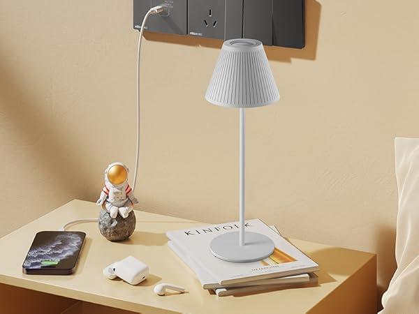 Honeywell Cordless Table Lamp for beside reading