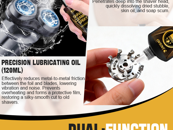 JAOJAO Shaver Cleaning Solution