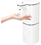 Automatic Foaming Soap Dispenser, Touchless Hand Soap Dispenser, USB Rechargeable, 4 Adjustable L...