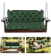Aegisun Porch Swing Cushions, 47x40 Inch Swing Cushions for Outdoor Furniture, Waterproof 2-3 Sea...