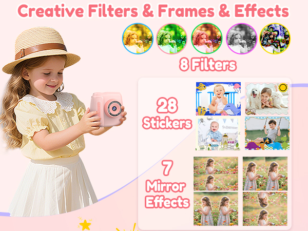 instant print camera for adults