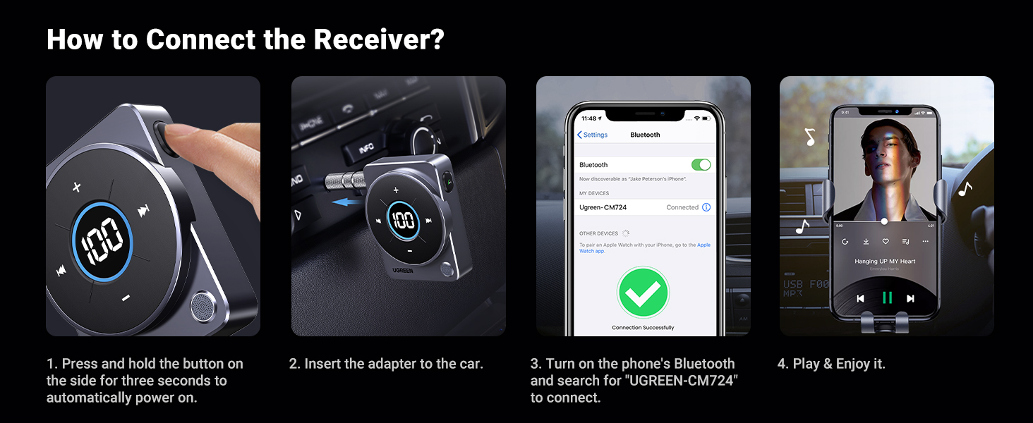 aux bluetooth adapter for car