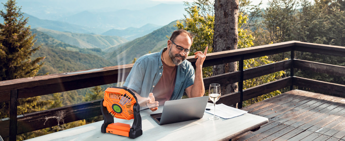 battery operated fans portable