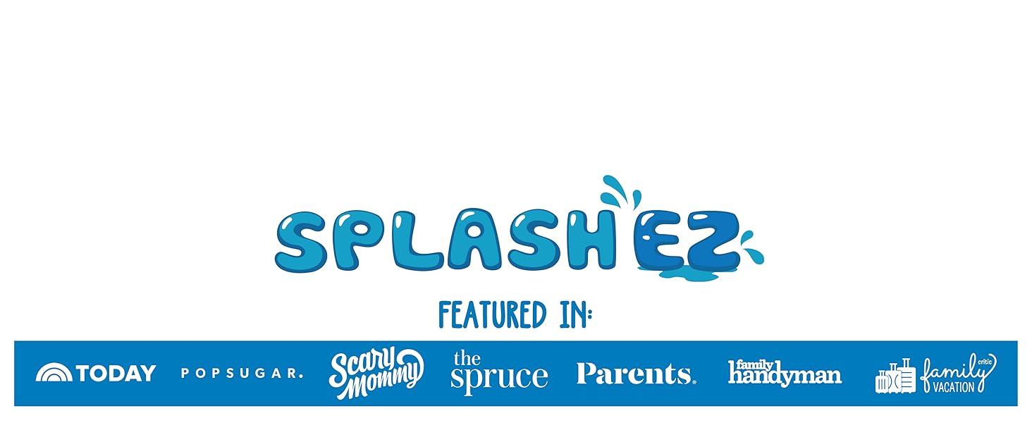 SplashEZ Boat Bath Toys 3-Pack, Mold Free No Hole Bath Toys for Kids &amp;amp; Toddlers