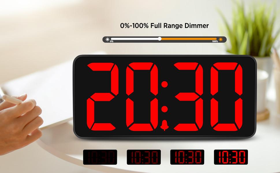 large digital clock