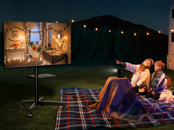 outdoor tv stands on wheels