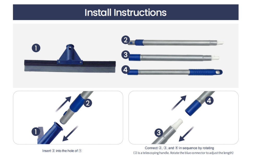 Standard Floor Squeegee for Concrete Floor
