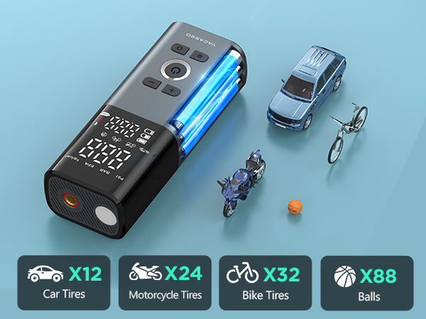 Tire Inflator Portable Air Compressor