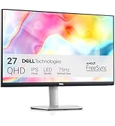 Dell S2722DC Monitor - 27-inch WQHD (2560x1440) 75Hz 4Ms Display, AMD FreeSync, Built in Speaker,...