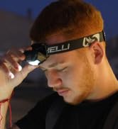 Foxelli Rechargeable LED Headlamp MX200