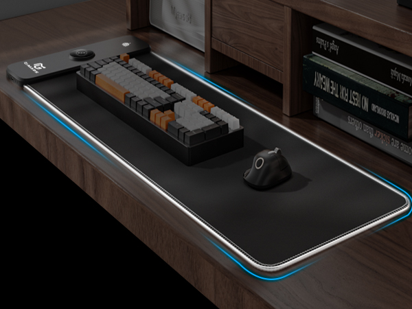 wireless charging mouse pad