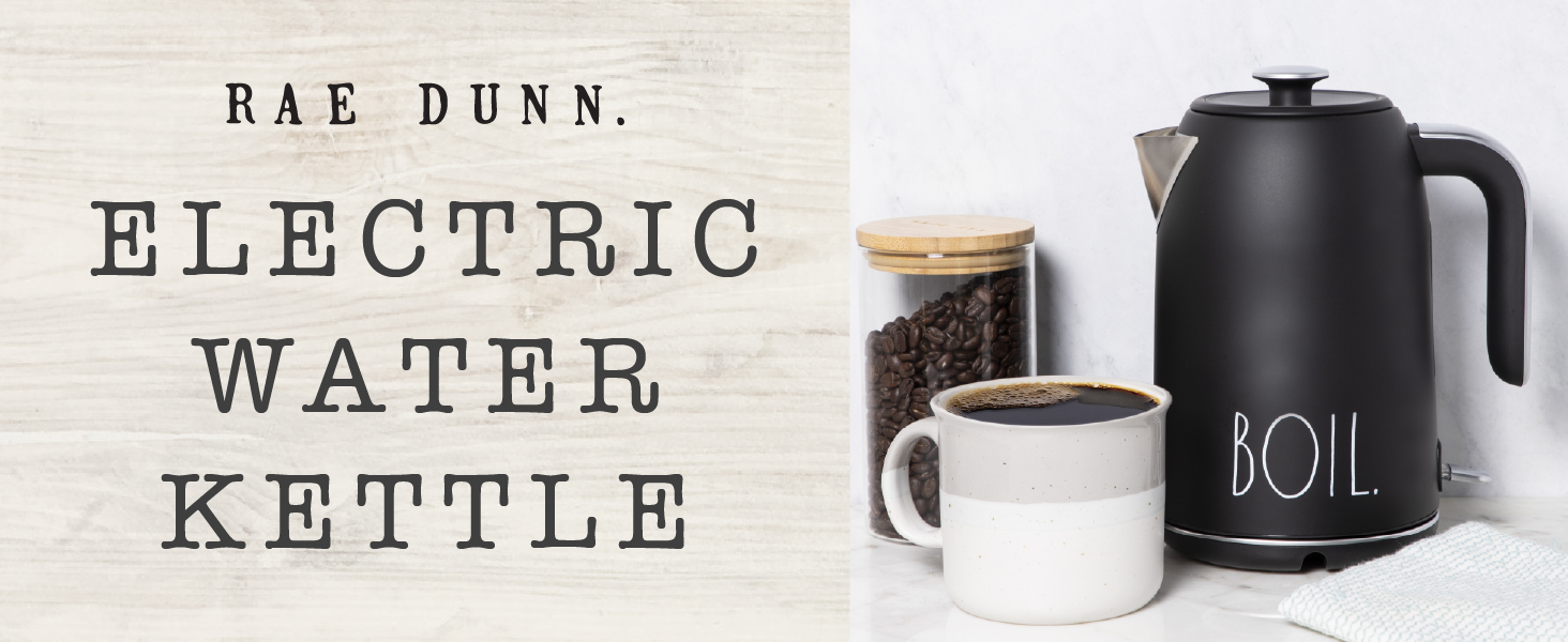 Rae Dunn Electric Water Kettle