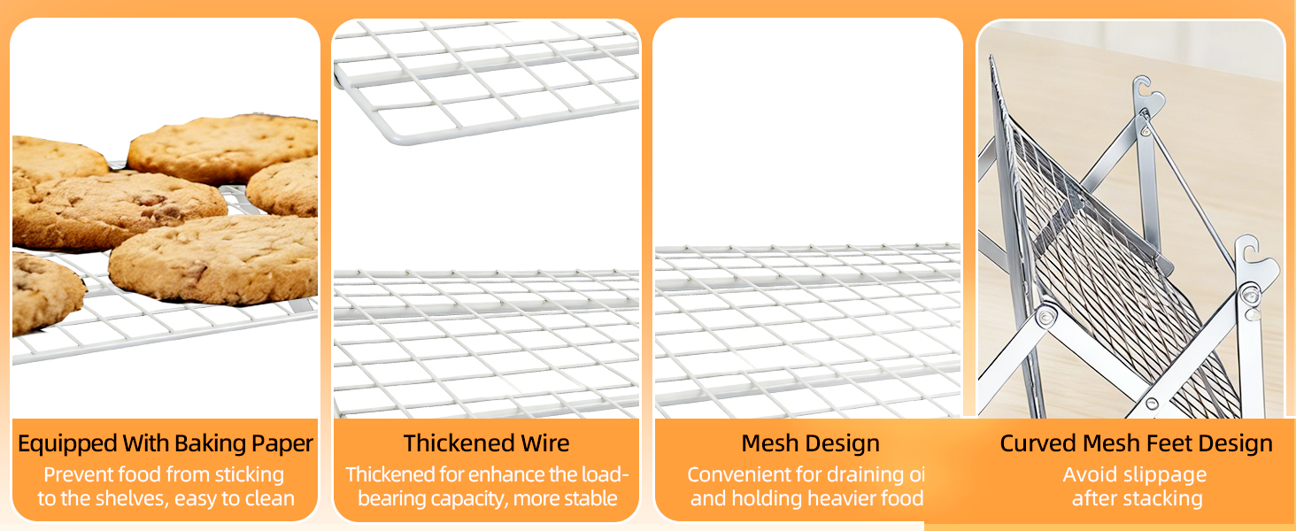 Cooling Racks for Cooking and Baking