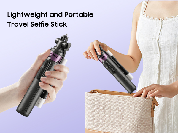 Selfie Stick Tripod with Light