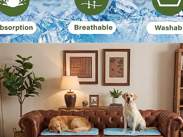 Summer Cooling Mat &amp;amp; Sleeping Pad- Water Absorption Top