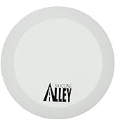 Non-stick Mat Pad [3 Pack] / Silicone Rolling Baking Pastry Mat Large Round 9.5" White