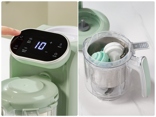 Baby Food Processor Steamer Blender &amp;amp; Steam Cleaning