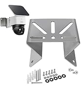 Metal mounting bracket assembly with starburst cutout pattern, shown with complete hardware kit including screws, nuts, and washers.