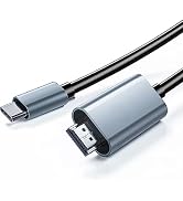 Dnkeaur USB C to HDMI Cable for Home Office 4K 6.6ft,Type C to HDMI Adapter Cables Thunderbolt 3 ...