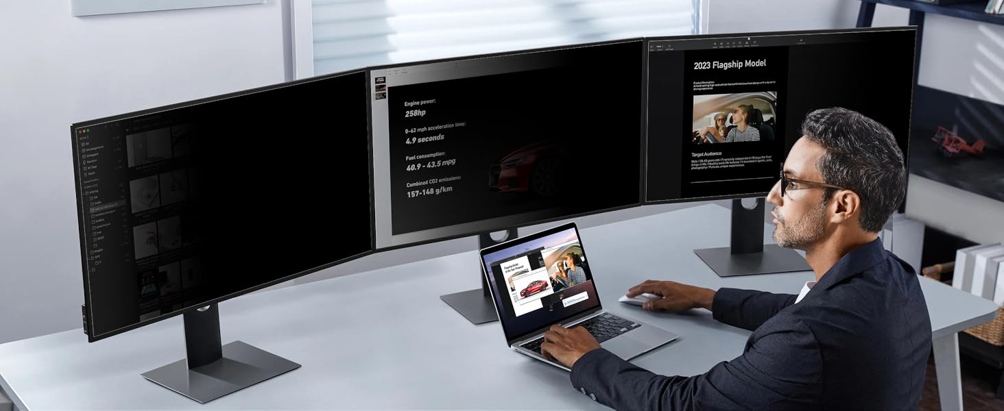 privacy screen protector 27 inch monitor