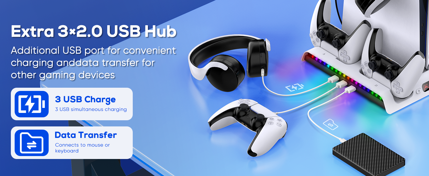 PS5 slim cooling station