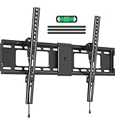 ELIVED Tilting TV Wall Mount for Most 37"-85" TVs Up to 132 lbs, Low Profile Tilt Mount Fits 24"/...