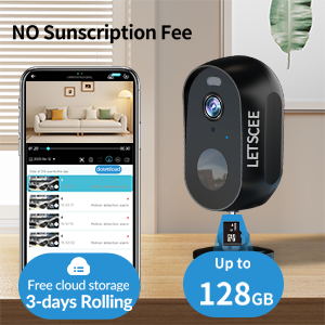 no subscription camera