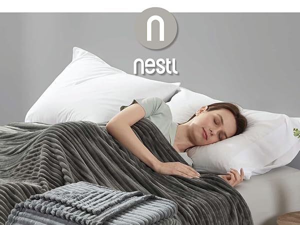cut plush blanket