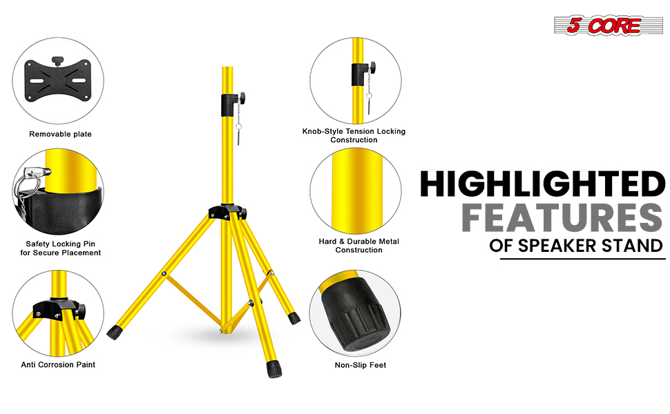 Speaker stand, Tripod stand