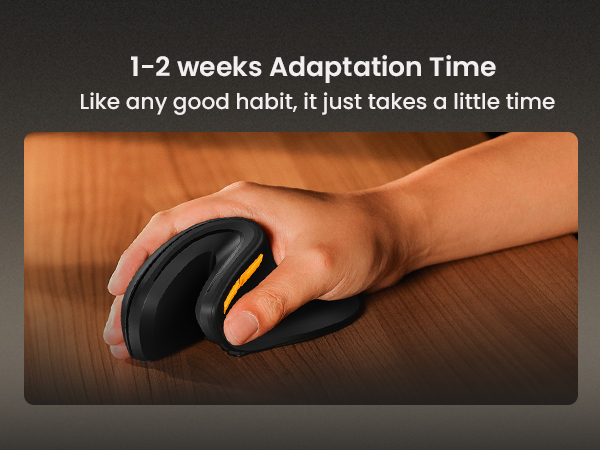 Bluetooth Rechargeable Vertical Mouse