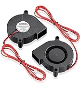 Wderair 50mm 5015 Blower 24V Dual Ball Bearing 1000mm/39in Cable for 3D Printer Cooling Fan and T...