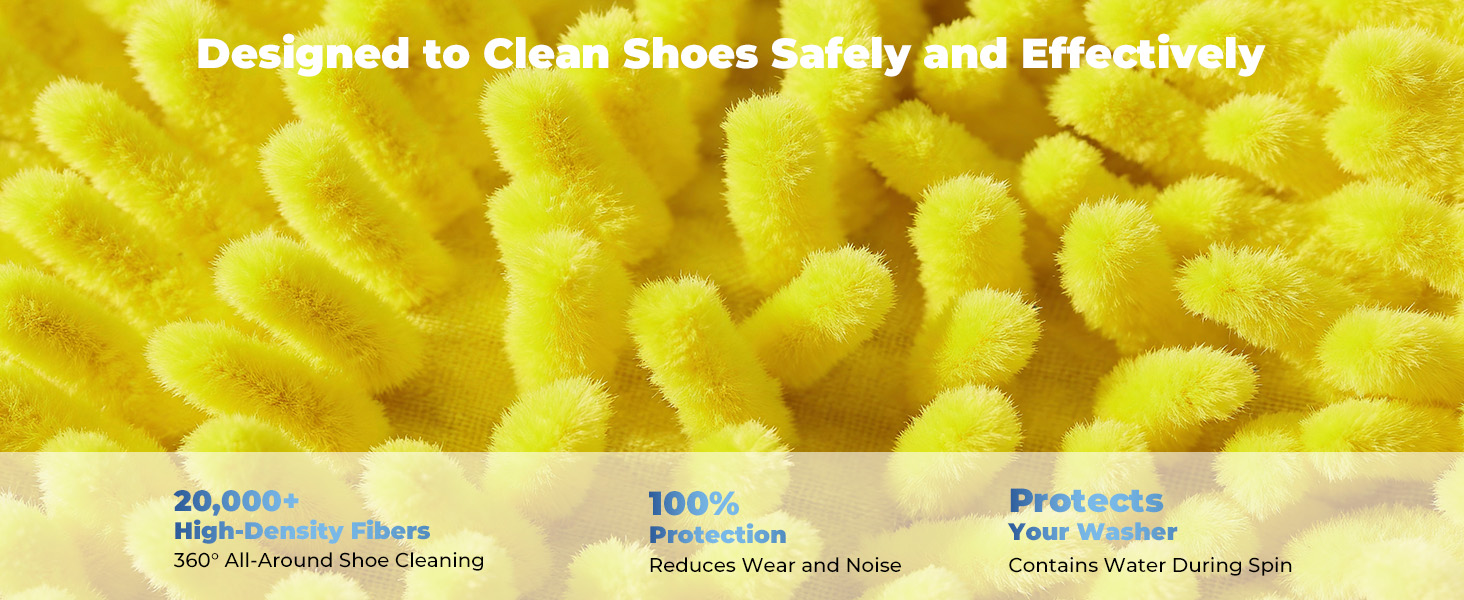 shoe washing bag