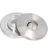 Yctze 2Pcs Premium Carbide Cutting Machine Pressure Plate &amp; Bearing Block for 10in Aluminum Miter...
