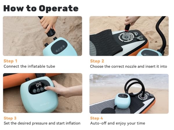 inflatable kayak pump