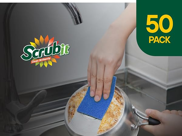 scrubbing pads