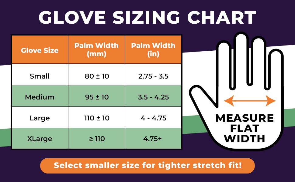 food gloves size