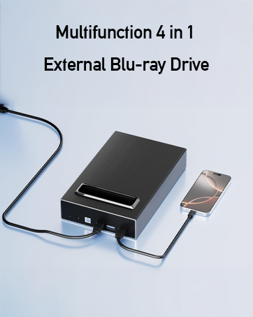 4 in 1 External Bluray Drive