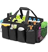 HODRANT Extra-Large Cleaning Caddy, Cleaning Supplies Organizer with Handles for Cleaning Product...