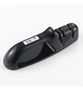 Kitchen Knife Sharpener [ Made in Japan ] 3-in-1 Design for Single Bevel, Double Bevel, and Scissors