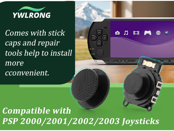 3D Joysticks is for Sony PSP 2000 2001 2002 2003